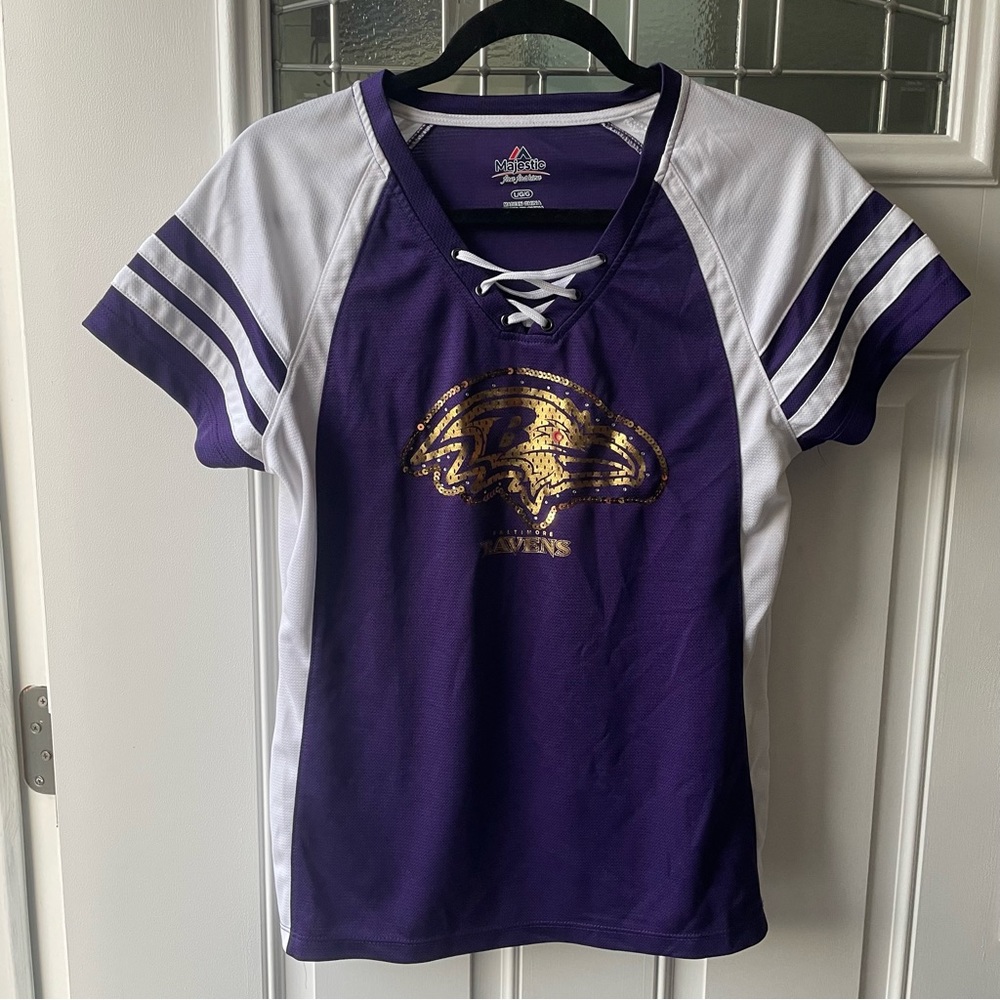 BALTIMORE RAVENS WOMENS TSHIRT